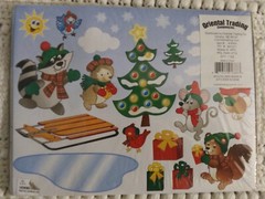 Oriental Trading Co. – Woodland Make A Sticker Scene – 1 Dozen pgs.: Brand New