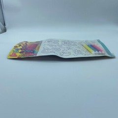 Vtg 90’s Lisa Frank Color Your Own Easter Stickers Bunny Eggs Rainbow