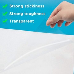 25 Sheets 8.3X11.6 Inch Inkjet Sticker , Printable Transparency Film Dry 8047