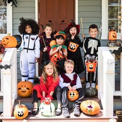 Revolutionary Pumpkin Stickers – 24 Sheets for Easy & Fun Halloween Crafts