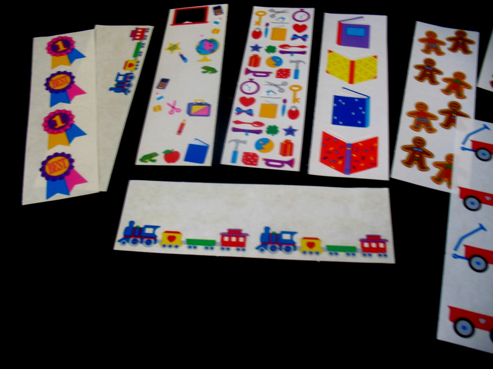 Mrs. Grossman Lot Stickers, 22 modules, 6 partial,1 CM Studio, School&Play bikes
