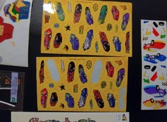 Vintage – Stickers – Variety – some missing as shown – comes as a set as shown