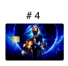 2 Fantastic 4 Premium Quality Bank Card Skin Small Chip Pick Any 2 Skins