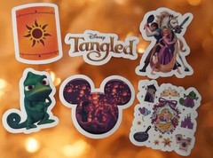 Sticker Pack | Tangled | Rapunzel | Clear