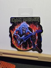 Iron Maiden Raising Hell 4.25″x4.75″ Sticker Multi-Color