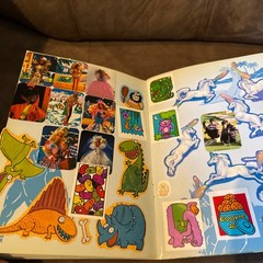 3 Vintage 1990’s Sticker Books Filled With Stickers – Trolls, Sanrio