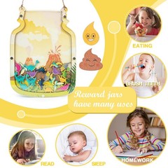 102 Dinosaur Reward Jar for Toddlers Reward Chart for Kids Back to Shcool Din…