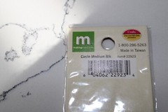 Making Memories Details Circle Medium Blank Page Pebbles Scrapbooking Crafts