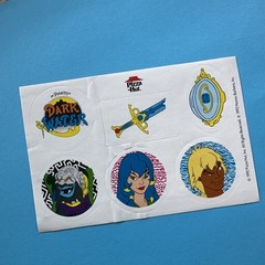 Vintage 90s Pizza Hut Promotional Pirates of Dark Water Sticker Sheet 1992