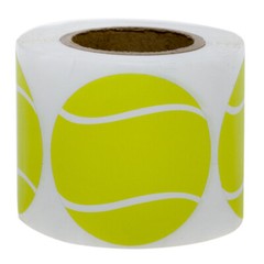 Muka 2″Dia Tennis Ball Stickers, 250 PCS/Roll
