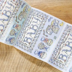 Frances Meyer Baby Stickers – Rare Vintage Baby Shower Sticker Sheet – Crafts