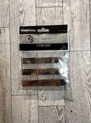 CREATIVE IMAGINATIONS Narratives Metal Word Clips by Karen Russell