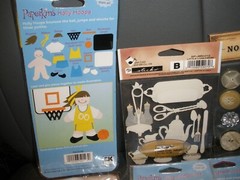 Large Lot of Scrapbooking Embelishments Stickers