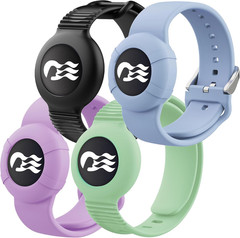 4-Pack Princess Cruise Medallion Holder for Kids and Adults Silicone Wristbands