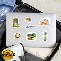 Navy Peony Greece Statement 29pc Stickers