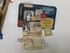 Junk Journal Add-Ons Handmade Tags Card Envelope File Clipboard Ephemera Set 8