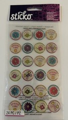 New Sticko SPRING TIME REPEAT Dimensional Stickers FREE SHIP EK Success