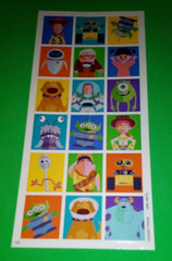 Disney Pixar Toy Story Up Wall-E Sticker Sheet Hallmark Scrapbooking