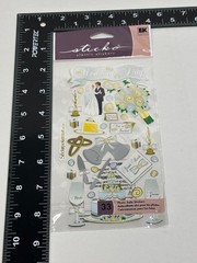 Sticko Wedding Day Classic Stickers Photo Safe 33 Pcs