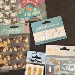 Lot of 15 Jolee’s Boutique K&Company Sticky Pix Scrapbooking