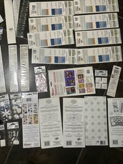 VTG Sticker Lot Sandylion Mix Sealed (18) Rest Loose Etc 90s-mod See Photos