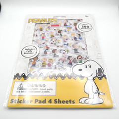 Peanuts Snoopy Stickers Over 300 Stickers Puffy Stickers 4 Sheets Party Favor