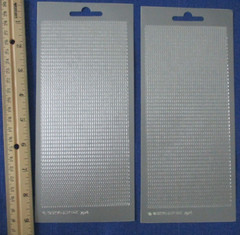 #50 Lot-12 Starform Gold Silver White Sheets Stickers Cards Scrapbook Crafts