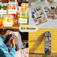 High-Quality Full Sheet Label Stickers for Laser & Inkjet Printers – 500 Count