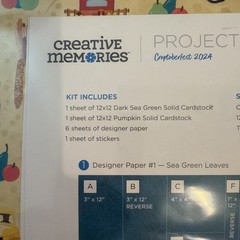 Creative Memories FALL FUN BUNDLE- BRAND NEW! DIFFERENT MATCHING COLLECTIONS-NEW