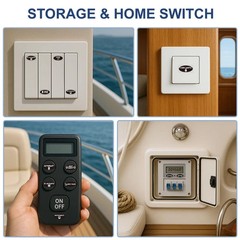 200 Pcs Boat Switch Panel Labels, Oval Marine Boat Dash Board Switch Instrume…