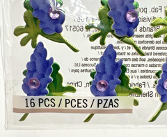 Jolee’s Boutique Bluebonnet Repeats Dimensional Stickers 16 Pcs. NEW