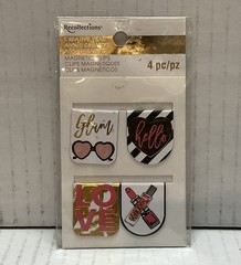 Recollections Creative Year 4pc Magnetic Clips