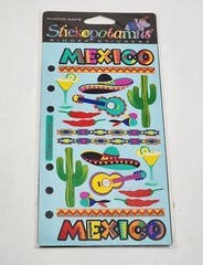 New Stickopotamus MEXICO Binder Stickers #SP-CY-06 Scrapbooking Photo Safe