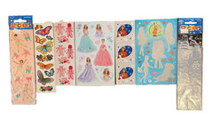 Vintage Sandylion Stickers Mattel Barbie Dance Ballet Butterfly Lot Early 2000s