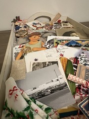 VTG To Modern Junk Journal Scrapbooking Lot. Ephemera Photos Cards Trinkets More
