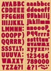 Reminisce Alphabet Stickers – Good Boy