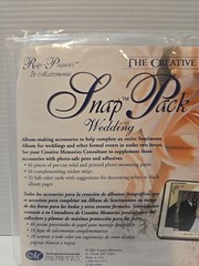 3 Creative Memories Snap Pack Kits – ROMANCE, WEDDING & CELEBRATE – Scrapbooking