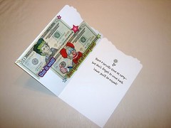 Funny Face Funny Money Stickers, Apply Directly on Cash & Check in Greeting Card