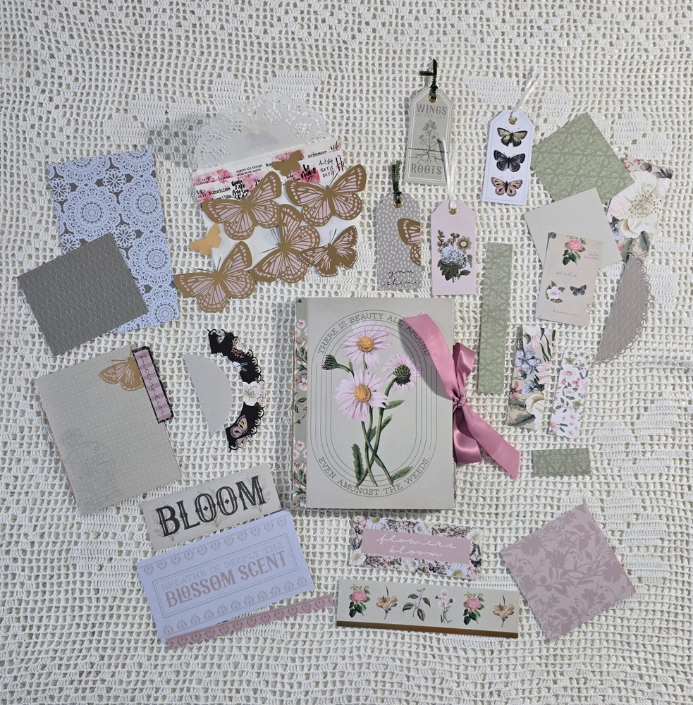 Handmade Junk Journal Kit There is Beauty all Around