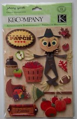 Soft Spoken, K & Co & Making Memories Stickers, Thanksgiving!!! You Pick!