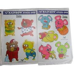 8 Nakamura Rainbow Stick-On Packs Made In Japan Brand New – UNOPENED