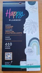 Happy Planner Sticker Pack – Sage Edition – 610 Stickers