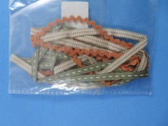 Scrapbook Craft Shapes Strips Cardstock Wording Phrases And Ribbons Mixed Lot