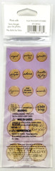 Lot 4 Small Packages Epoxy Stickers Crafts Greeting Cards Scrapbooking New