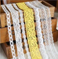 RayLineDo® 30 Meters Assorted Vintage Style Lace Ribbon Trim Bridal Wedding