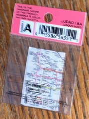 RARE Jolees Mini London Map England United Kingdom Travel Sight Seeing Scrapbook