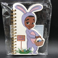 Black Paper Party Easter Stickers 24 Sheets Bunny Kids Bundle 3 Packs + Notebook