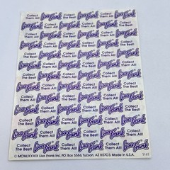 Lot/3 VTG LISA FRANK Sticker Sheet Pandas S162 Green Stencil Ruler Cats Bookmark