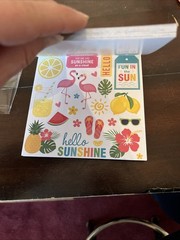 Little Birdie Card Stock Pack 6“ X 6“ 24 Pack Sunshine And Lemonade