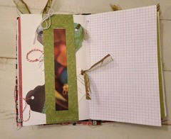 100-Page Handmade Christmas Junk Journal Vintage Charm Ready for Your Creativity